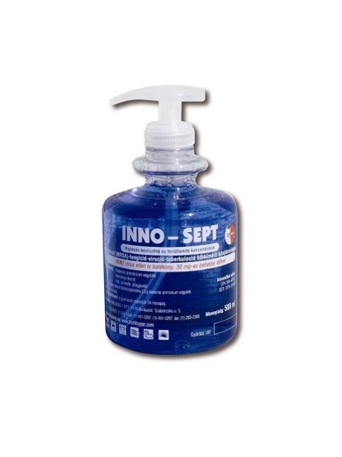 Kézfertőtlenítő folyékony szappan INNO-SEPT 0,5 liter