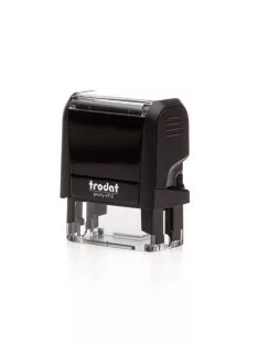   TRODAT Bélyegző, TRODAT "Printy 4912", fekete ház, fekete párnával
