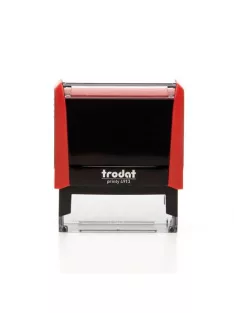   TRODAT Bélyegző, TRODAT "Printy 4913", piros ház, fekete párnával