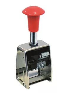   TRODAT Sorszámbélyegző, automata, fém, 6 karakter, TRODAT
