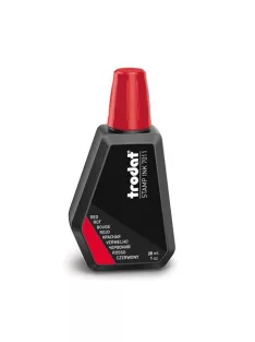 TRODAT Bélyegzőfesték, 28 ml, TRODAT, piros