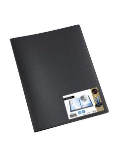   VIQUEL Bemutatómappa, 30 zsebes, A3, VIQUEL "Essentiel", fekete