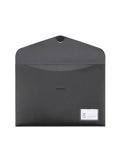 VIQUEL Irattartó tasak, A3, PP, bújtatós záródás, VIQUEL "Creativ Gallery", fekete