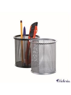   VICTORIA OFFICE Írószertartó, fémhálós, VICTORIA OFFICE, fekete