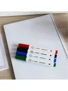 Alkoholos marker készlet, 1-4mm, vágott hegyű, 4-es készlet, Bluering®