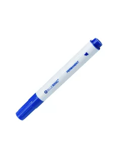 Alkoholos marker 1-4mm, vágott végű Bluering® kék