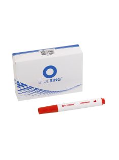 Alkoholos marker 3mm, kerek végű Bluering® piros