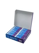 Radír 20-as fehér szögletes papír tokban Bluering®