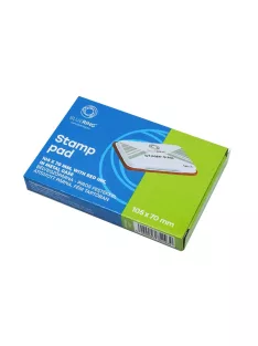 Bélyegzőpárna 10,5x7cm, Bluering® piros