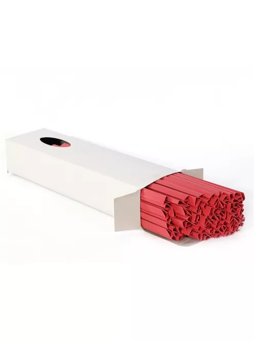 Iratsín 6mm, 100 db/doboz, Bluering® piros