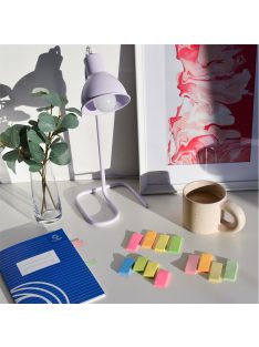   Jelölőcímke 20x50mm, 4x40lap, papír, vegyes neon színek Bluering®