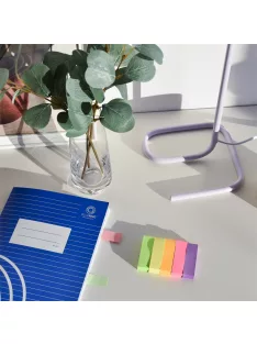 Jelölőcímke 15x50mm, 5x100lap, papír, Bluering®