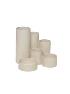   MAUL Írószertartó, újrahasznosított, MAUL "Tubo", fehér