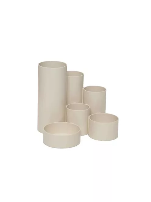 MAUL Írószertartó, újrahasznosított, MAUL "Tubo", fehér