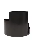 MAUL Írószertartó, újrahasznosított, MAUL "Roundbox", fekete