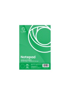 Jegyzettömb ragasztott, A6, 50lap, Bluering® sima