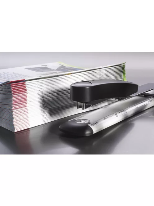 Tűzőgép B 17, 40 lap, 24-26/6-8 SUPER, fekete-szürke