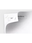 Tűzőgép B 8FC PoD, 50 lap Flat Clinch, 24/6-8 SUPER, fényes kék