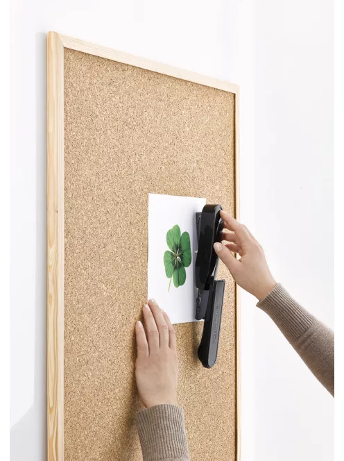 Tűzőgép B 4FC re+new, 50 lap FlatClinch, 24-26/6-8 SUPER, fekete