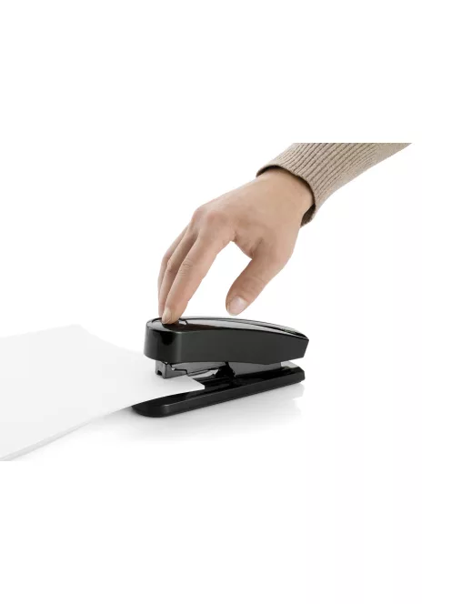 Tűzőgép B 4FC re+new, 50 lap FlatClinch, 24-26/6-8 SUPER, fekete