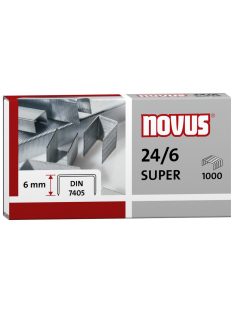 Tűzőkapocs 24/6 SUPER 1M - 1000 db