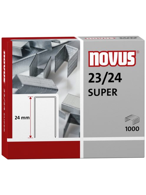 Tűzőkapocs 23/24 SUPER 1M - 1000 db