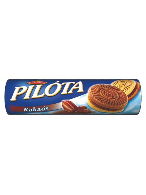 GYŐRI Keksz, 180 g, GYŐRI "Pilóta", kakaós