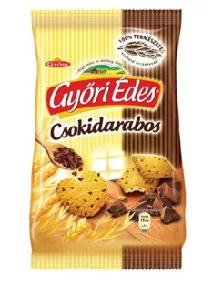   GYŐRI Keksz, 150 g, GYŐRI "Győri édes", csokidarabos