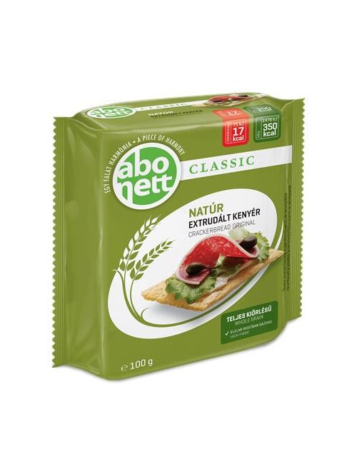 ABONETT Extrudált kenyér, ABONETT, 100 g, natúr
