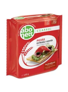 ABONETT Extrudált kenyér, ABONETT, 100 g, pizzás