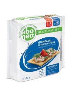   ABONETT Extrudált kenyér, ABONETT, 100 g, quinoával, gluténmentes