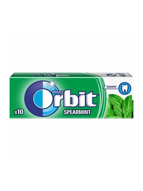 ORBIT Rágó, 14 g, ORBIT "Spearmint drazsé"