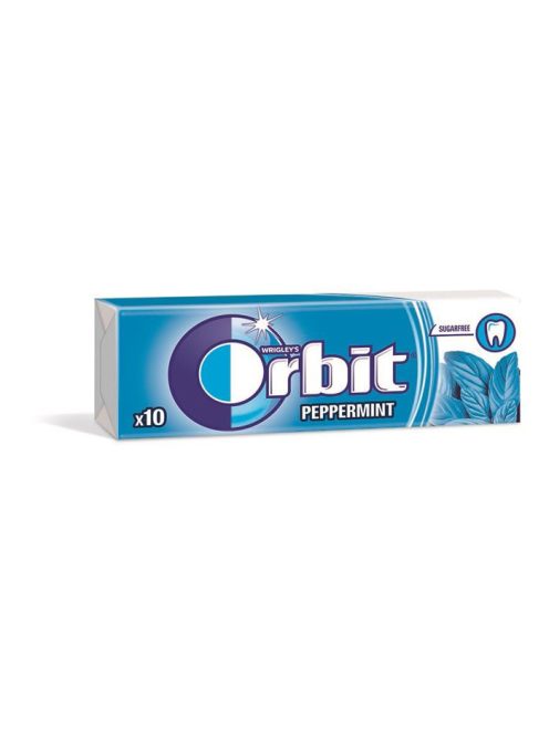 ORBIT Rágó, 14 g, ORBIT "Peppermint drazsé"