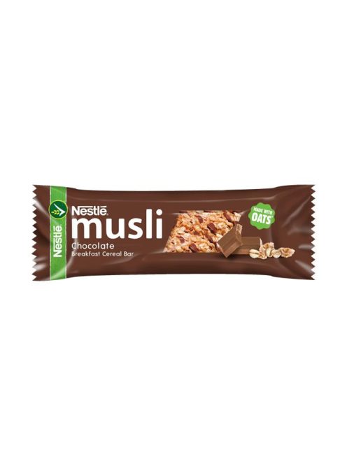 NESTLE Müzliszelet, 35 g, NESTLÉ, tejcsokoládés