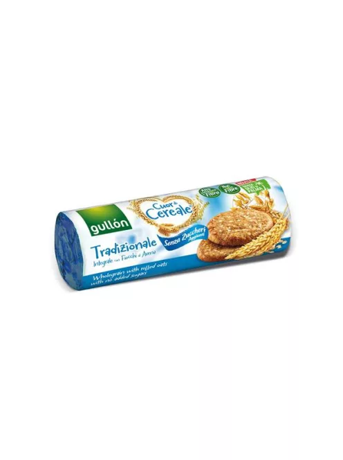 GULLÓN Keksz, édesítőszerrel, 280 g, GULLÓN, élelmi rosttal