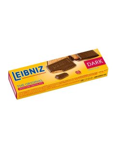   LEIBNIZ Keksz, 125g, LEIBNIZ "Choco", étcsokoládés