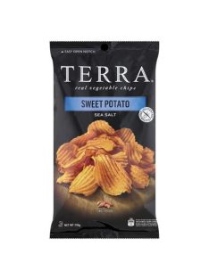   TERRA Zöldségchips, 110 g, TERRA "Sweet potato", édesburgonyás