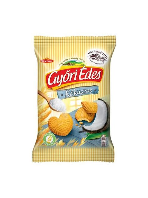 GYŐRI Keksz, 150 g, GYŐRI "Győri édes", kókuszos