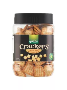   GULLÓN Kréker, 250 g, GULLÓN "Cracker", cheddar sajtos