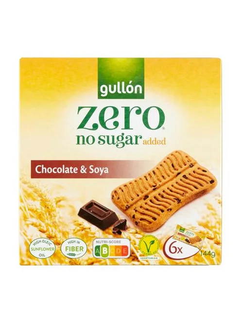 GULLÓN Keksz, 144 g, GULLÓN "Snack", csokoládés