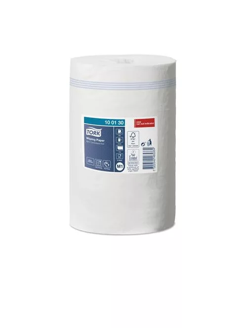 TORK Törlőpapír, belsőmag-adagolás, M1 rendszer, 1 rétegű, Advanced, TORK, fehér