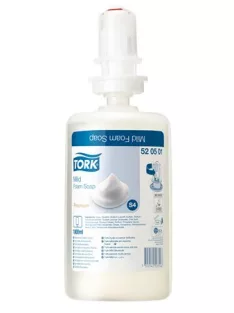   TORK Habszappan, enyhén illatosított, 1 l, S4 rendszer, TORK, átlátszó