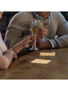 TORK Koktélszalvéta, 1/4 hajtogatott, 2 rétegű, 23,8x23,8 cm, Advanced, TORK "Cocktail", homokszín