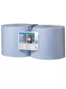 TORK Törlőpapír, tekercses, 26,2 cm átmérő, W2 rendszer, 3 rétegű, TORK "Ipari nagy teljesítményű", kék