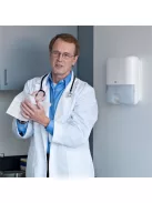 TORK Kéztörlő adagoló, Interfold hajtogatás, H2 rendszer, Elevation, TORK "Xpress Multifold Mini", fehér