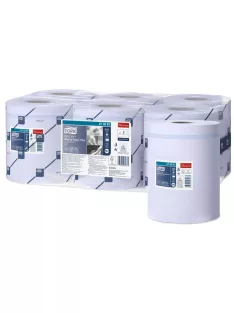   TORK Törlőpapír, tekercses, 18,5 cm átmérő, M4 rendszer, 2 rétegű, Advanced, TORK "Reflex plusz", kék
