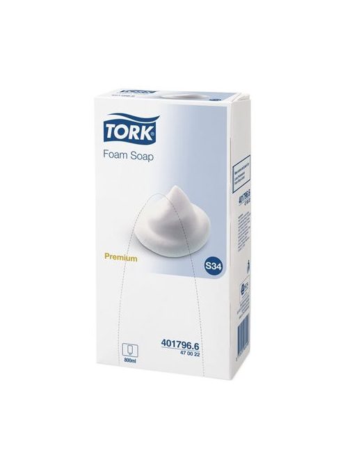 TORK Habszappan, 0,8 l, S34 rendszer, TORK, rózsaszín