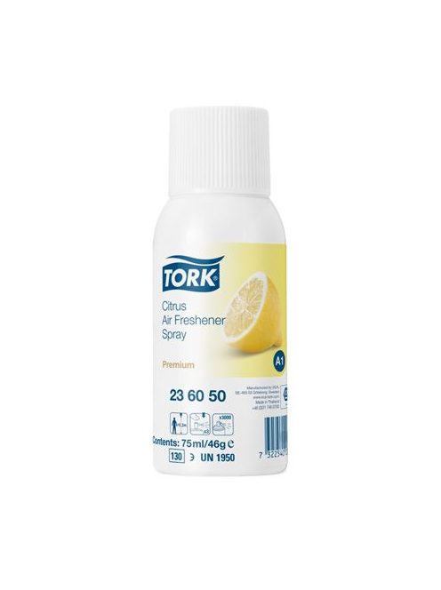 TORK Illatosító spray, 75 ml, TORK, citrus