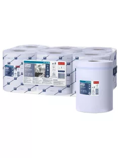   TORK Törlőpapír, tekercses, 18,5 cm átmérő, M4 rendszer, 1 rétegű, Advanced, TORK " Reflex", kék