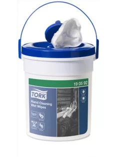   TORK Kéztisztító törlőkendő, nedves, 1 rétegű, 58 lap, W14 rendszer, TORK, fehér